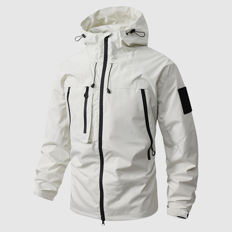 Breathable Rain Men's Hiking Windbreaker Jacket