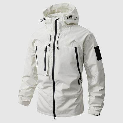 Breathable Rain Men's Hiking Windbreaker Jacket