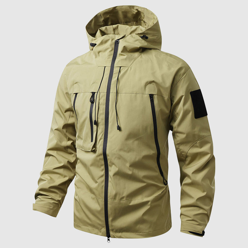 Breathable Rain Men's Hiking Windbreaker Jacket