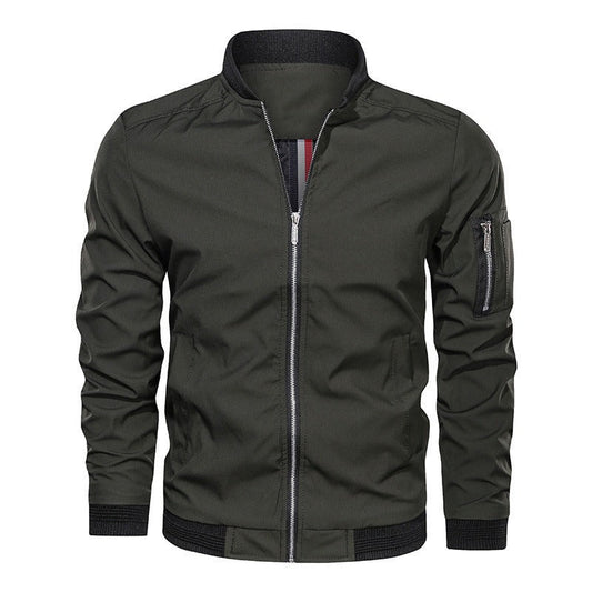 Warm Waterproof Men's Bomber Jacket - Luxicro