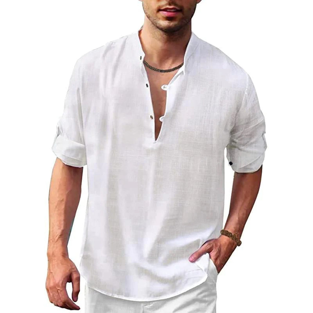 Casual Men's Long Sleeve Shirt - EasyApparels