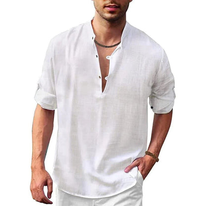 Casual Men's Long Sleeve Shirt - EasyApparels