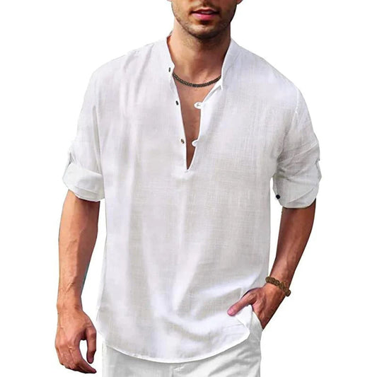Casual Men's Long Sleeve Shirt - EasyApparels