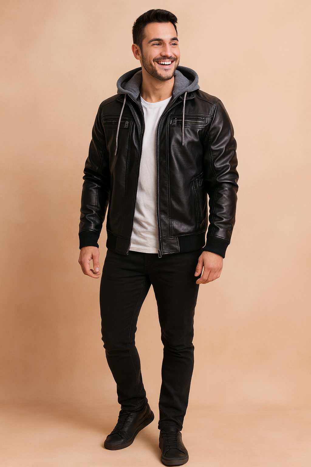 Timeless Leather Modern Jacket - Luxicro