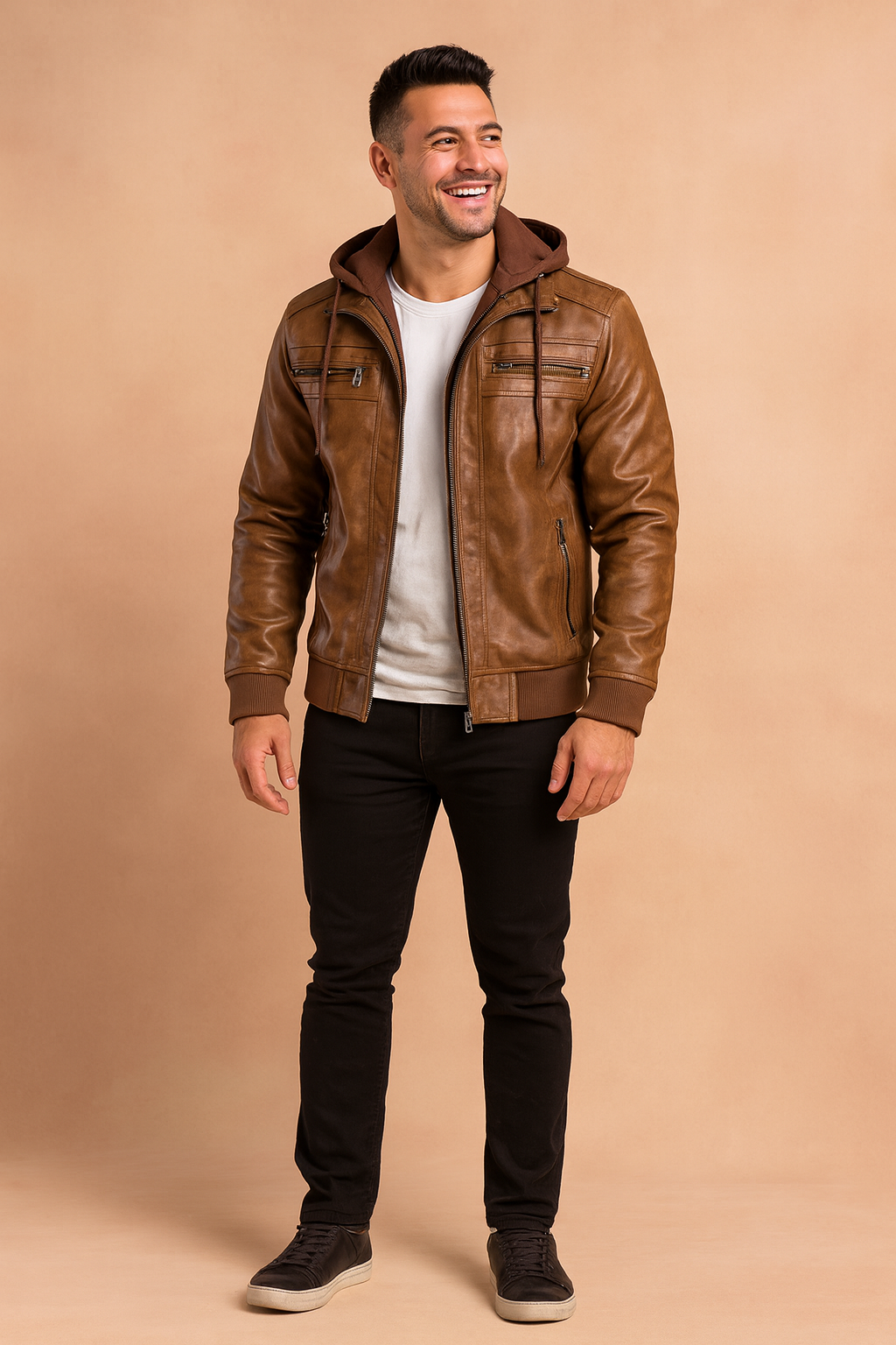 Timeless Leather Modern Jacket