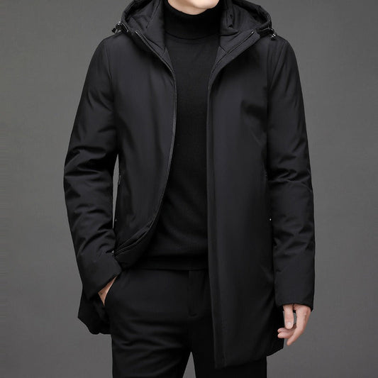 Warm Waterproof Parka with Hood - Luxicro
