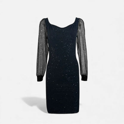 Sexy V-Neck Sequin Party Dress