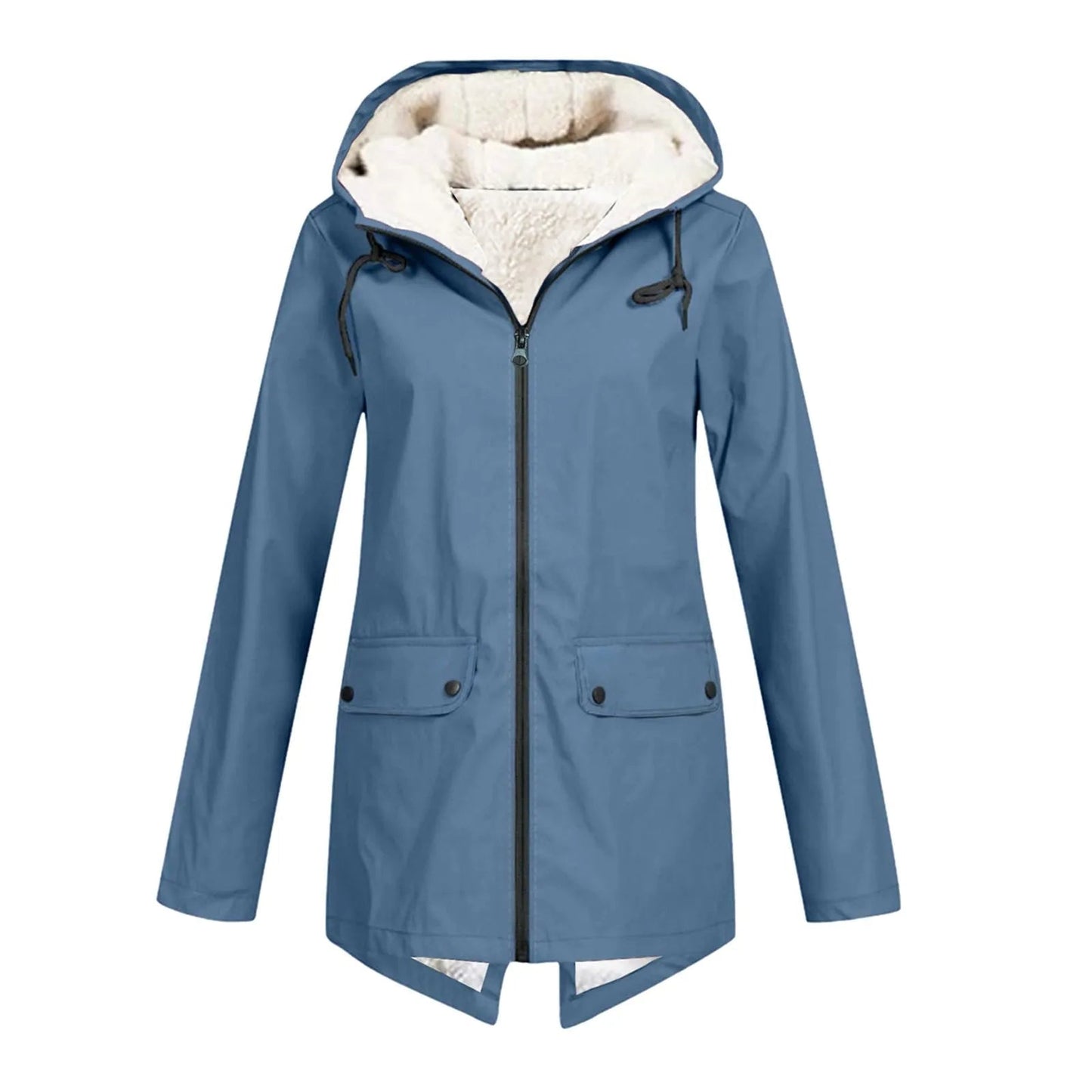 Ladies Warm Waterproof Parka Jacket