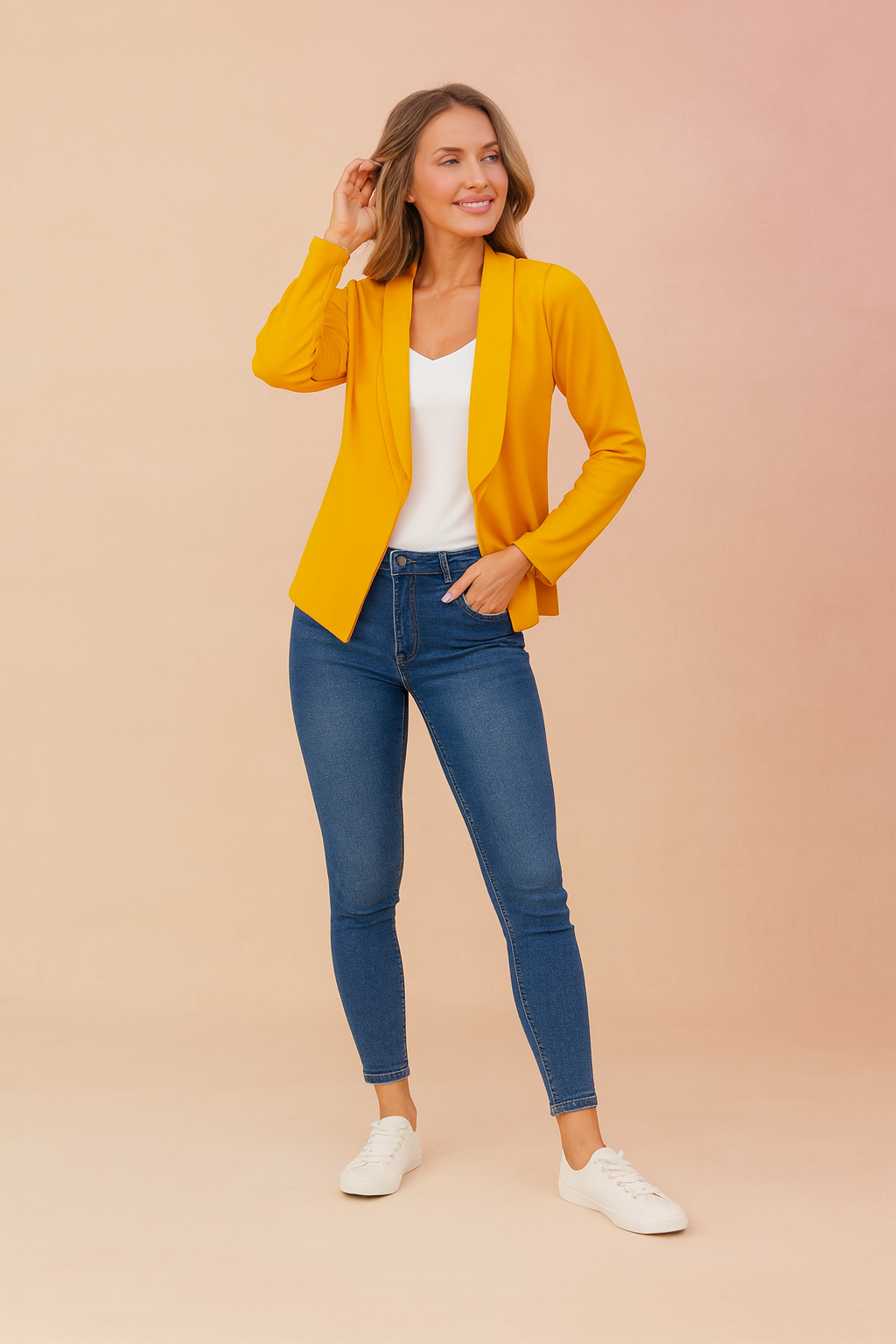 Classic Slim Fit Women's Work Jacket