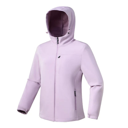 Women's Waterproof Long Sleeve Hoodie Jacket