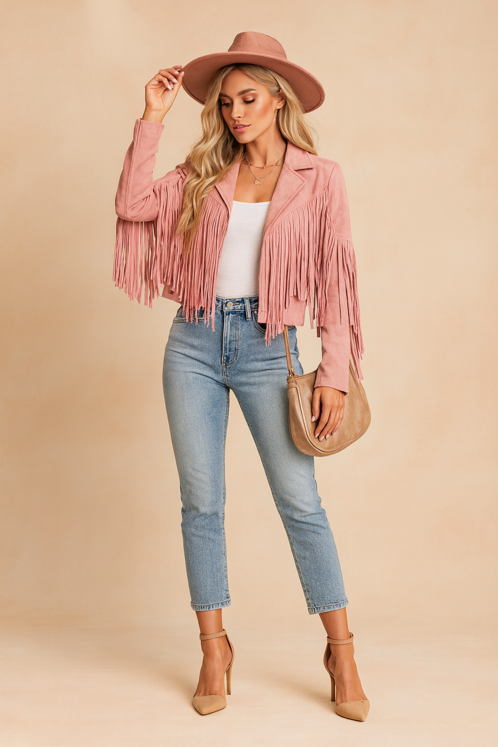 Fringed Boho Chic Women's Jacket