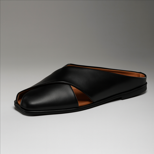 Strappy Buckle Slide Sandals - EasyApparels