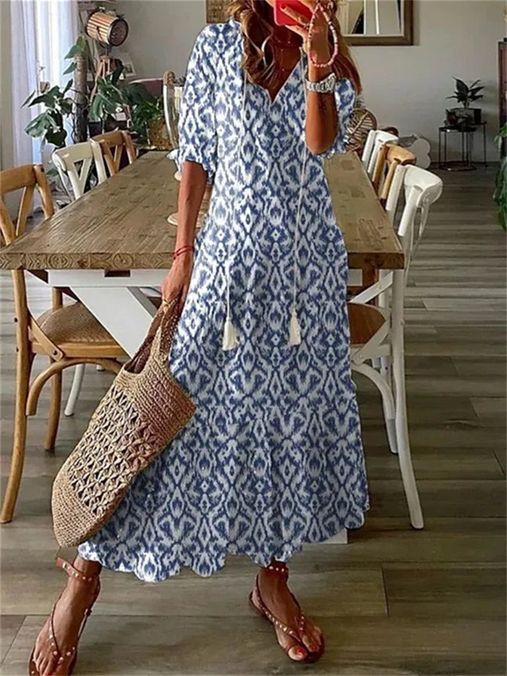 Beautiful Women's Long Floral Dress