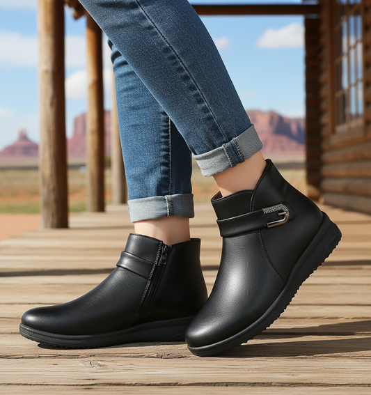 Comfy Women's Ankle Boots for Daily Wear - EasyApparels