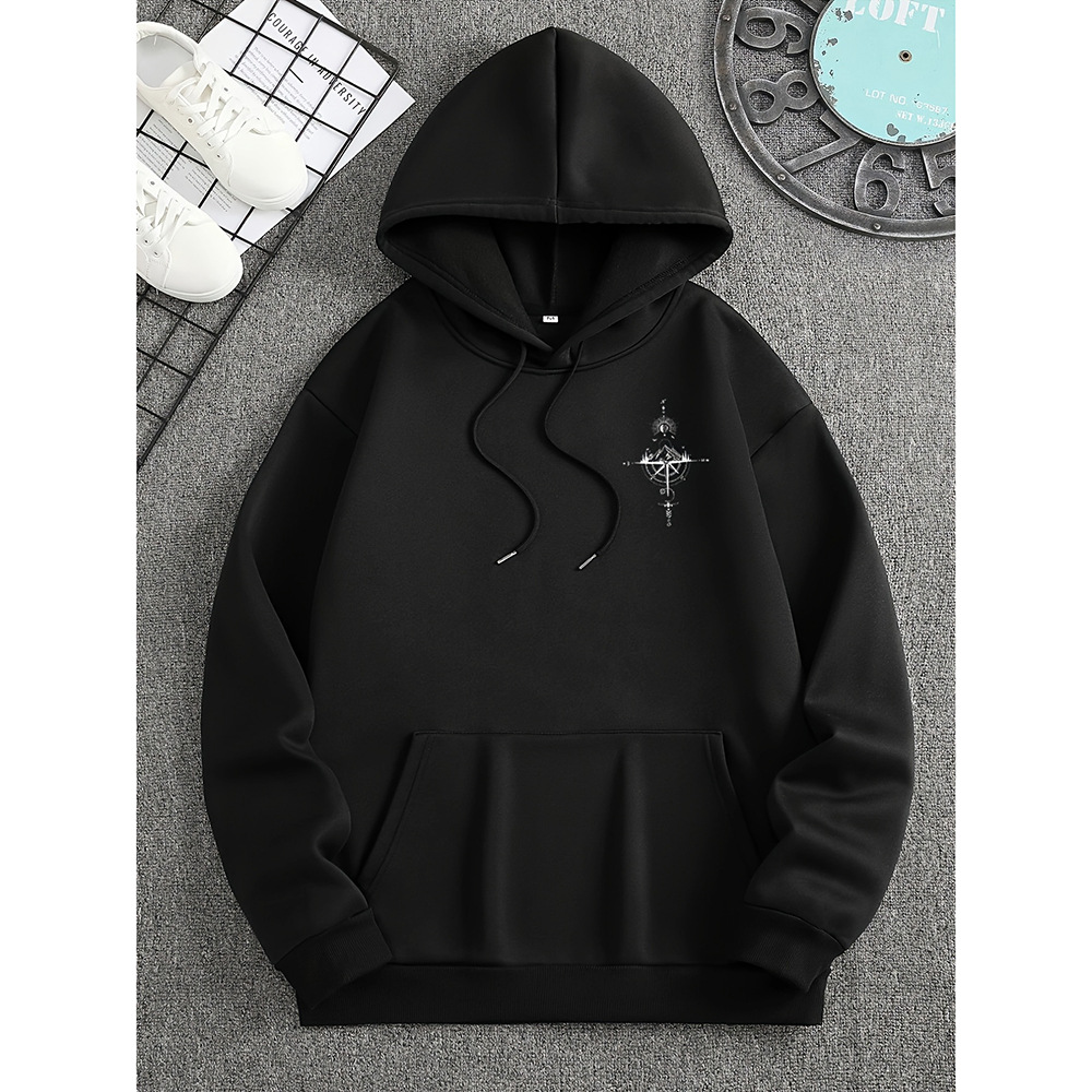 Casual Men's Hoodie with Soft Cotton and Pocket - EasyApparels