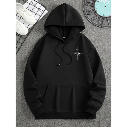 Casual Men's Hoodie with Soft Cotton and Pocket - EasyApparels