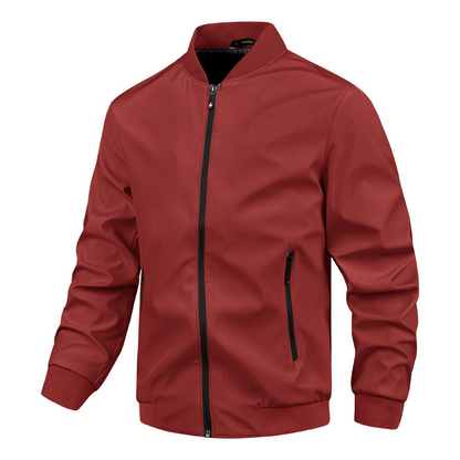 Waterproof Men's Zip Up Jacket Regular Fit