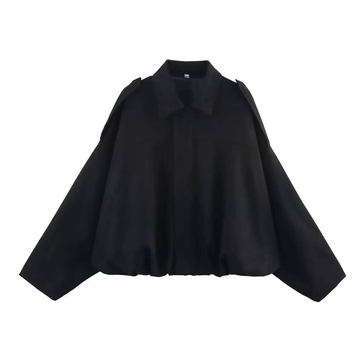 Short Fitted Women's Collar Jacket