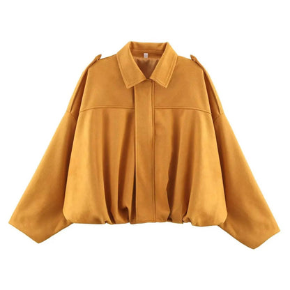 Short Fitted Women's Collar Jacket