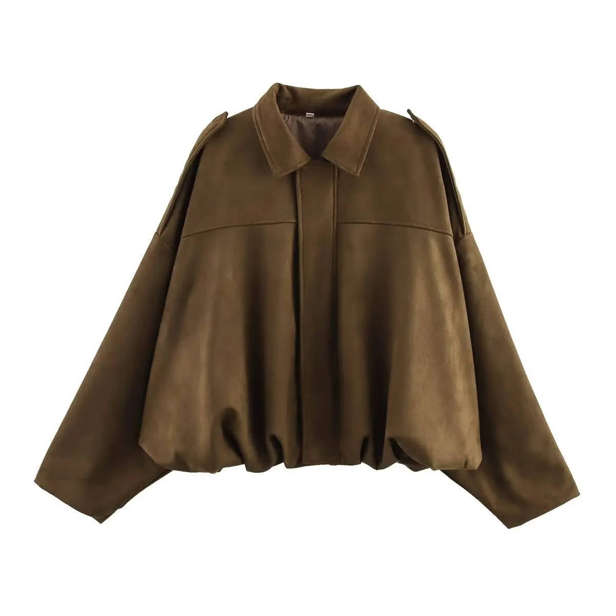 Short Fitted Women's Collar Jacket