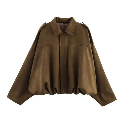 Short Fitted Women's Collar Jacket