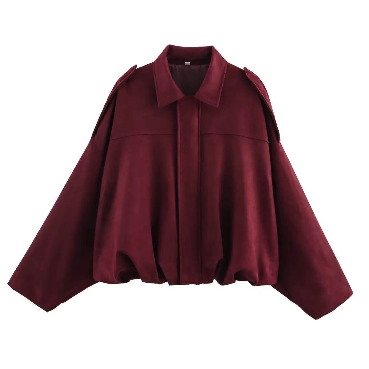 Short Fitted Women's Collar Jacket
