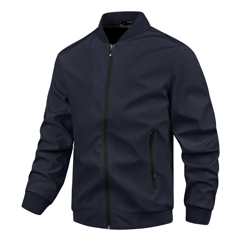 Waterproof Men's Zip Up Jacket Regular Fit