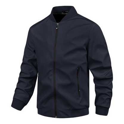 Waterproof Men's Zip Up Jacket Regular Fit