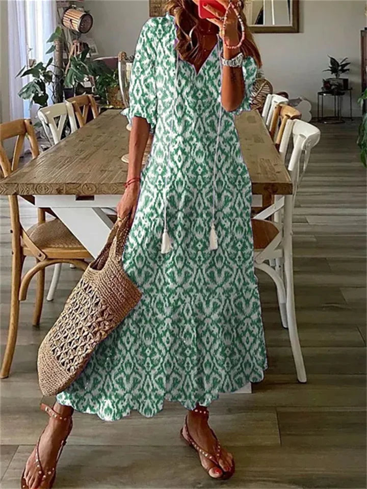 Beautiful Women's Long Floral Dress