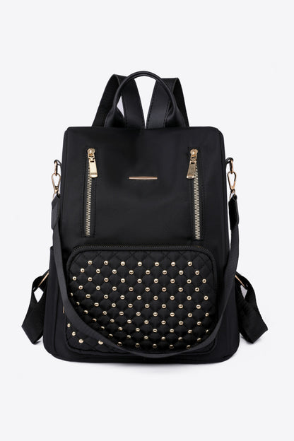Stylish Beaded Travel Backpack Bag - EasyApparels