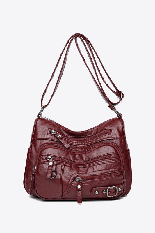Practical PU Leather Small Shoulder Bag - EasyApparels