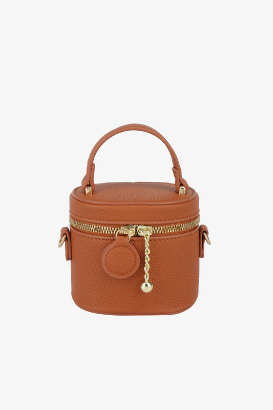 Faux Leather Small Shoulder Bag - EasyApparels