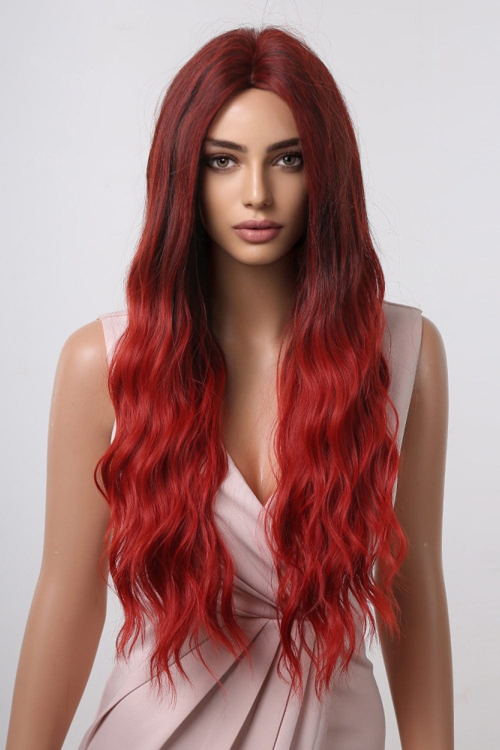 13x1 Full Lace Synthetic Wig Long Loose Waves 27 - EasyApparels