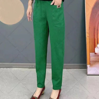 Soft Women's Casual Elastic Waist Pants