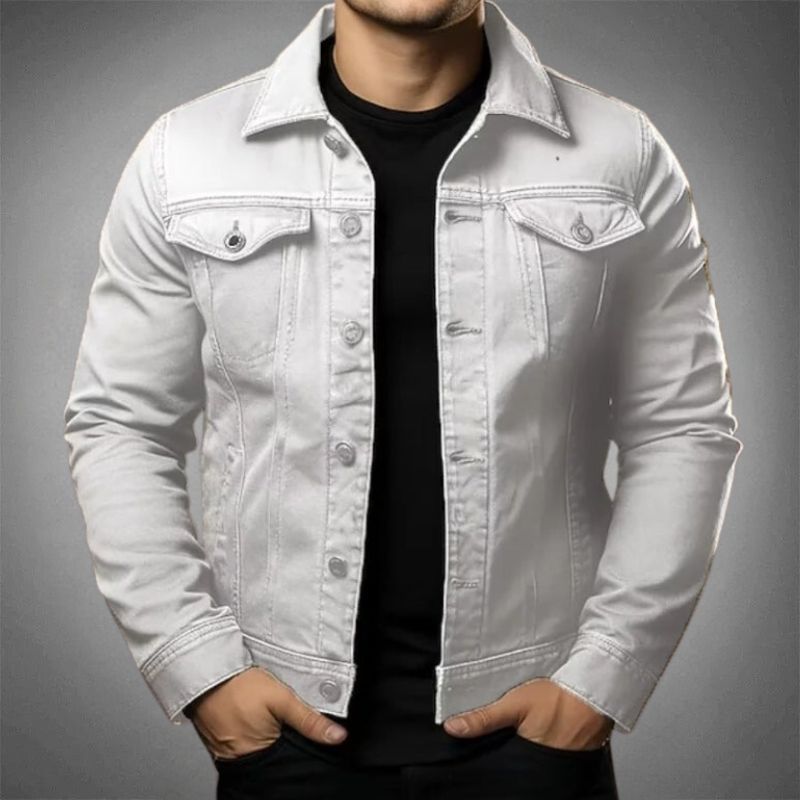 Comfortable Men's Casual Denim Jacket