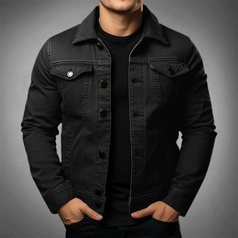 Comfortable Men's Casual Denim Jacket