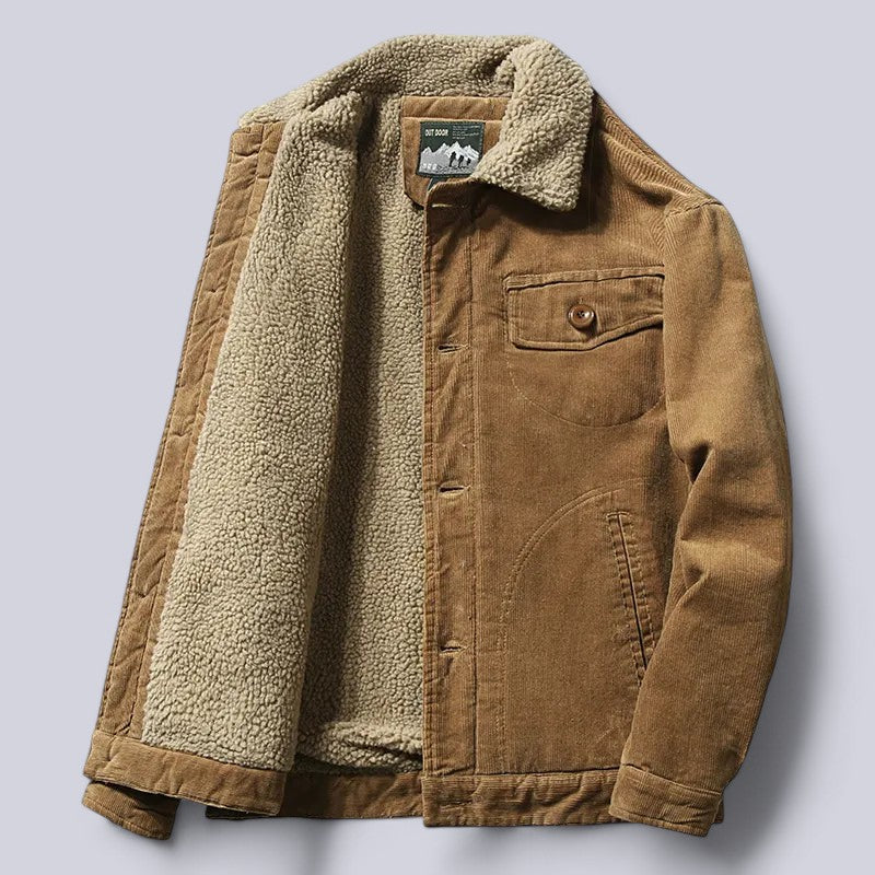 Warm Cozy Corduroy Jacket for Men - EasyApparels