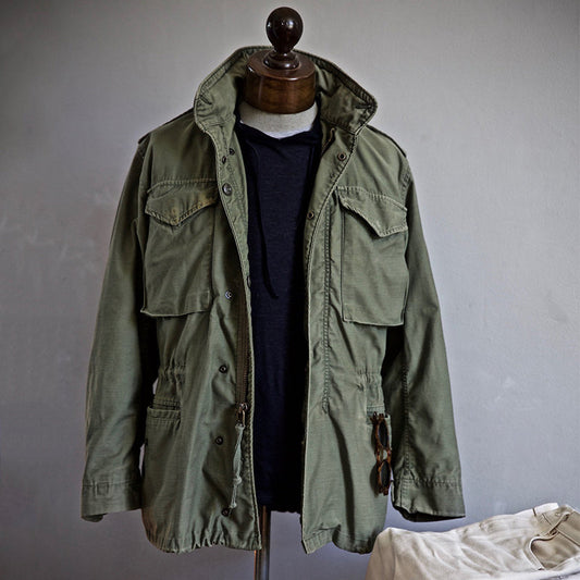 Classic Army Jacket with Hidden Hood for Men - EasyApparels