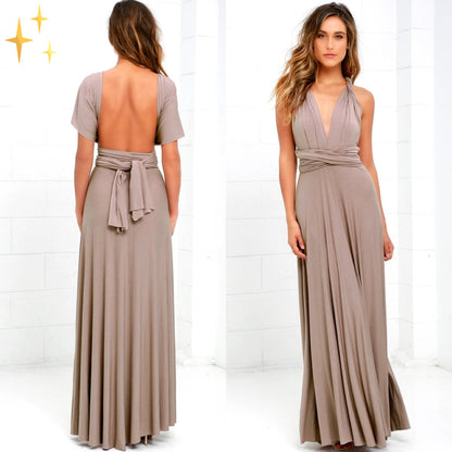 Beautiful Women's Maxi Dress with Wrap Style