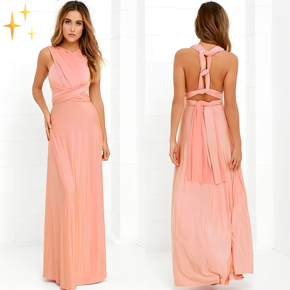 Beautiful Women's Maxi Dress with Wrap Style