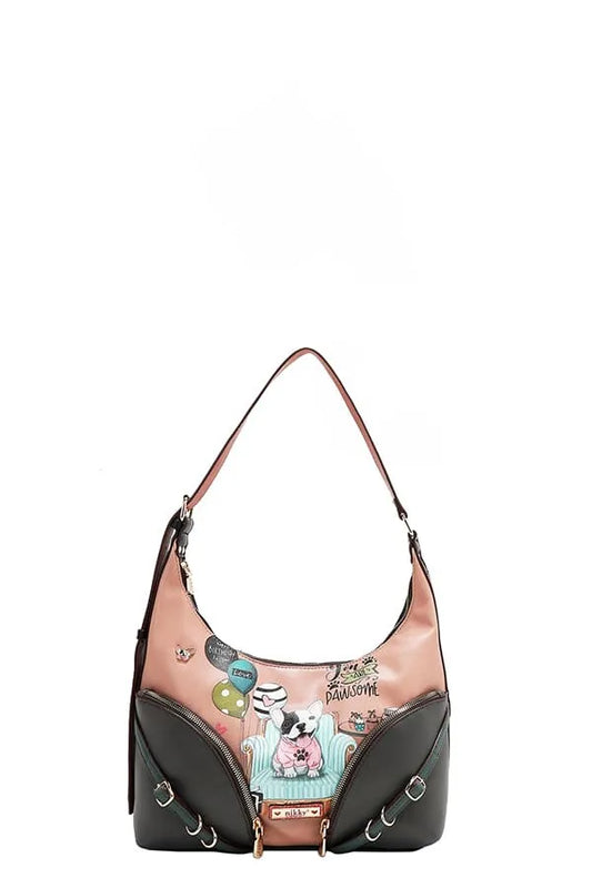 Fashionable Party Shoulder Bag with Extra Pockets - EasyApparels