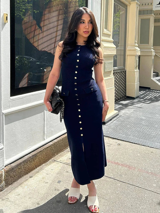 Soft Knit Women's Cardigan Sweater Dress - EasyApparels