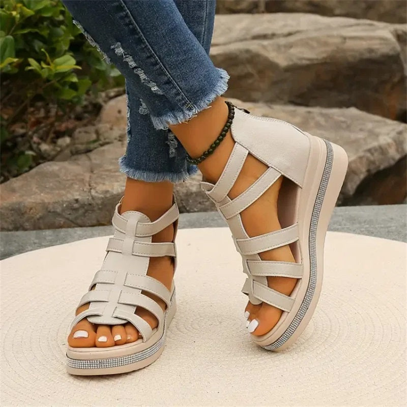 Sexy Ankle Strap High Heel Sandals