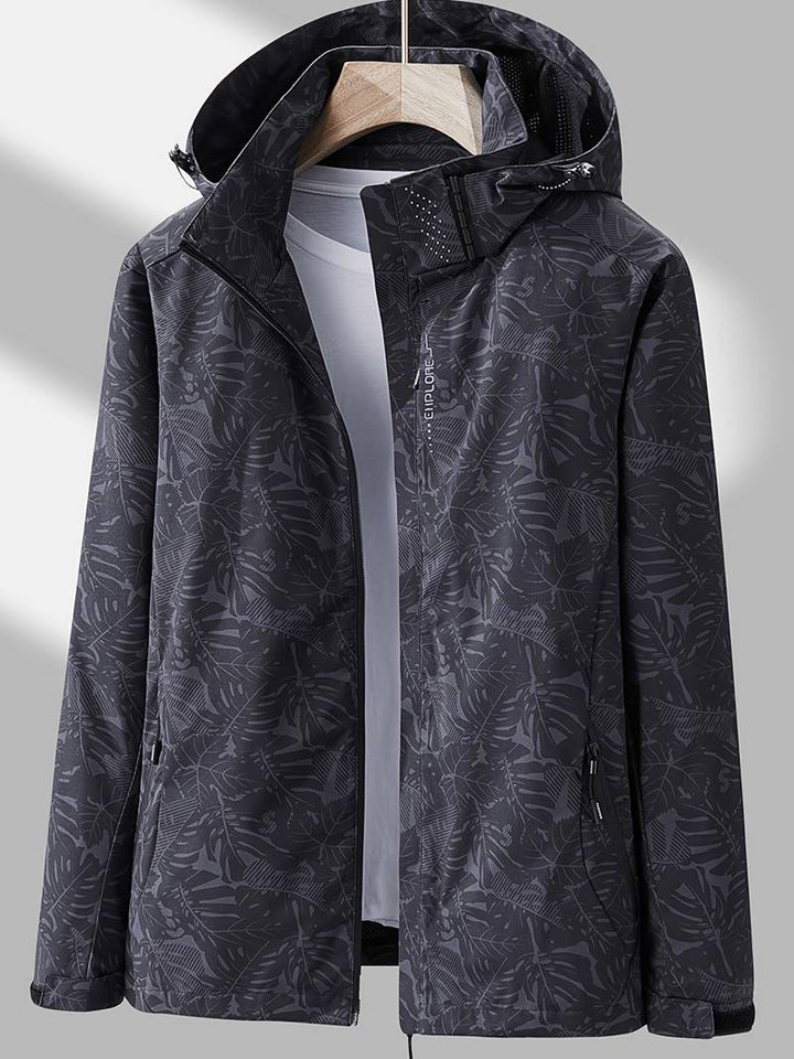 Waterproof Women's Outdoor Windbreaker Hooded Coat