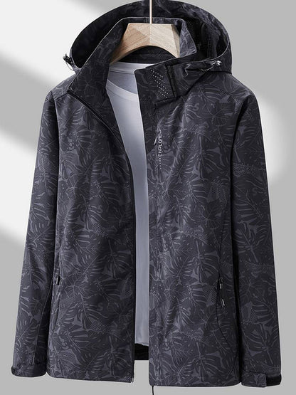 Waterproof Women's Outdoor Windbreaker Hooded Coat