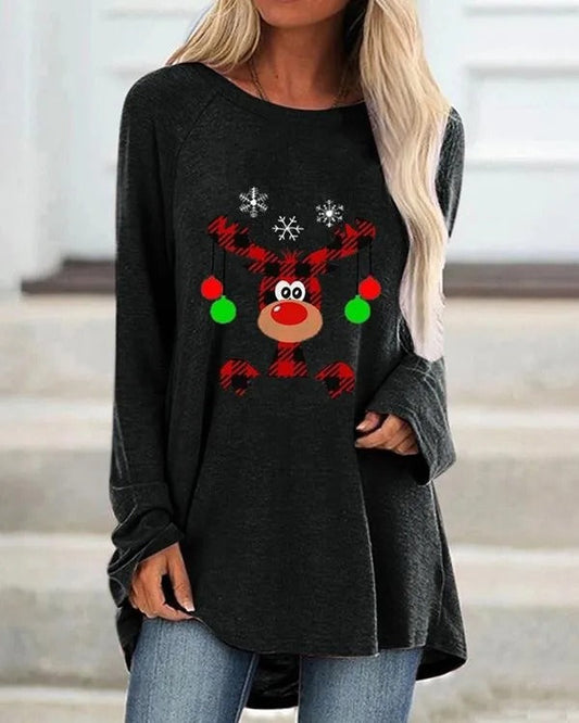 Cozy Winter Crew Neck Sweater - Luxicro