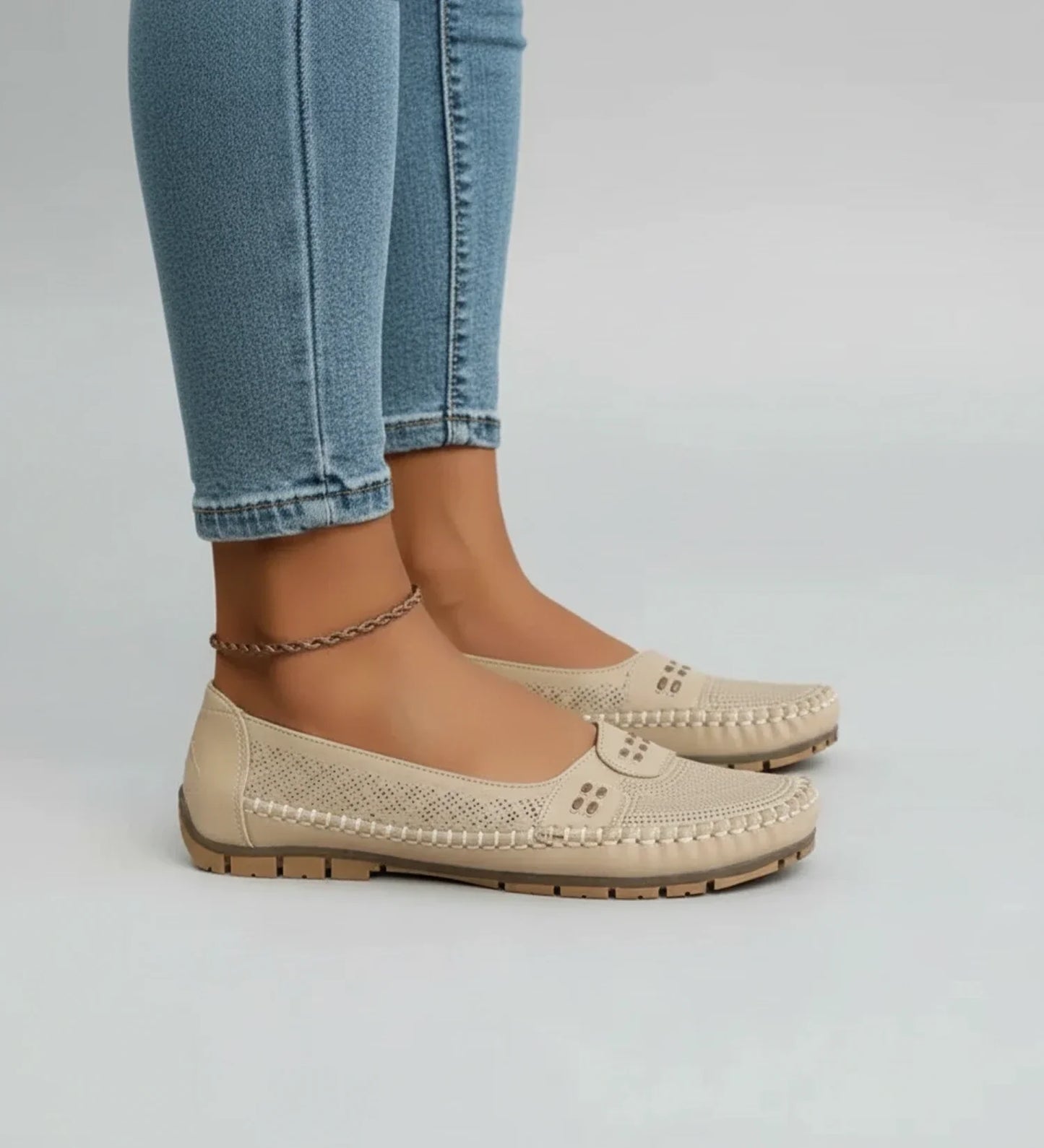 Breathable Slip On Women's Loafers