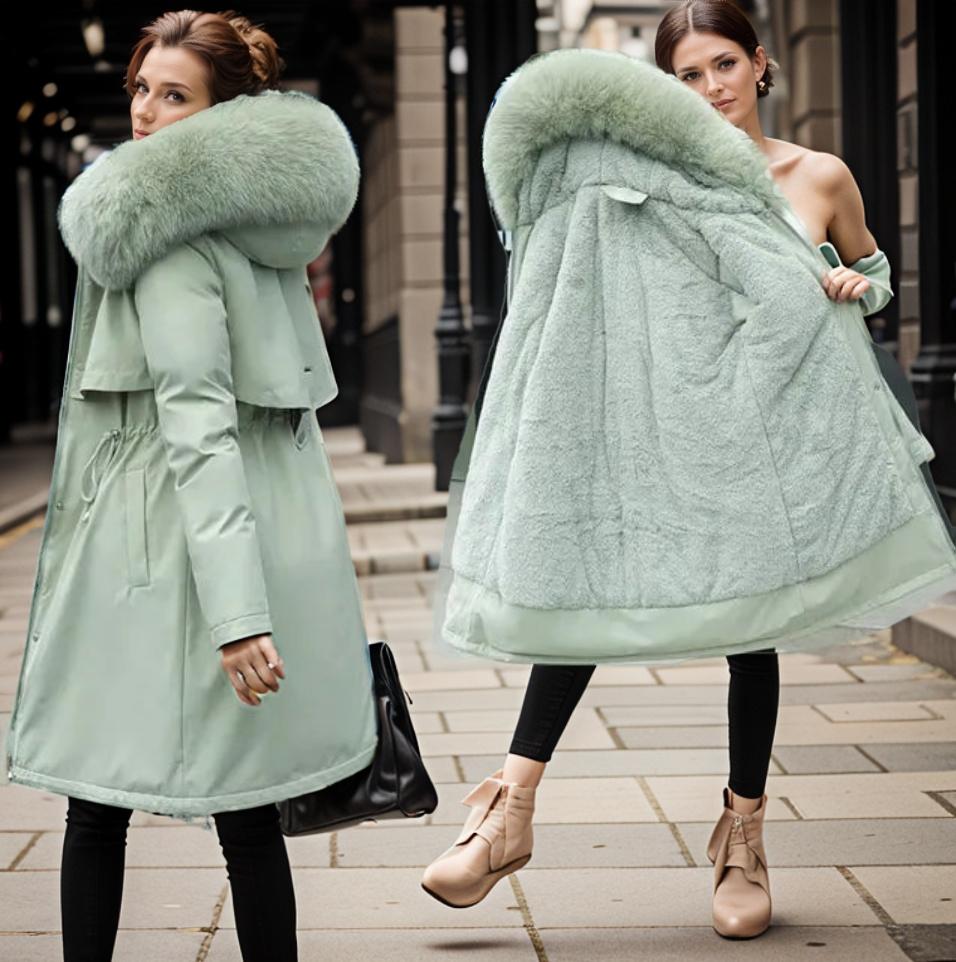 Warm Waterproof Women's Winter Parka Coat